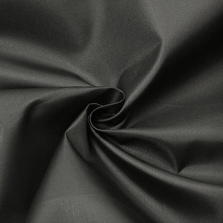 210D Black Oxford Fabric for Backpack and Luggage Waterproof Custom Print by Textile Manufacturers