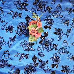 Lá Mô Hình Long Lanh Vải Tuyn Lưới Trọng Lượng Nhẹ Dệt Kim Chống-Tĩnh Bọc Bộ Đồ Giường Rèm Cửa Túi Dresses Đồ Chơi - Product Image 4