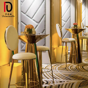 Ronda <span class=keywords><strong>de</strong></span> boda bar muebles <span class=keywords><strong>de</strong></span> espejo <span class=keywords><strong>de</strong></span> oro <span class=keywords><strong>base</strong></span> <span class=keywords><strong>de</strong></span> metal mesa <span class=keywords><strong>de</strong></span> cóctel - Product Image 5