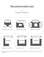 Vente en gros de tapis et moquettes modernes en velours cristal pelucheux personnalisés pour l'extérieur, salon et salon avec impression 3D