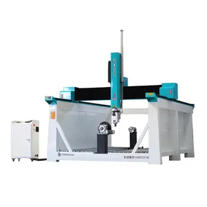 Máquina de gravura em madeira eps, máquina de gravura 1325 4 eixos 5 eixos cnc roteador