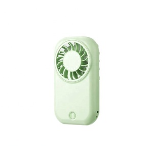Mini ventilateur de poche léger pour la gym, 5 vitesses turbo, USB, logo personnalisé, offre en gros - Product Image 3