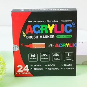 ปากกาเพ้นท์อะคริลิค <span class=keywords><strong>Flysea</strong></span> 12 สี หัวปากกาแบบถาวร ขนาด 0.5-5 มม. สำหรับงานกระดาษและอุปกรณ์ศิลปะ - Product Image 5