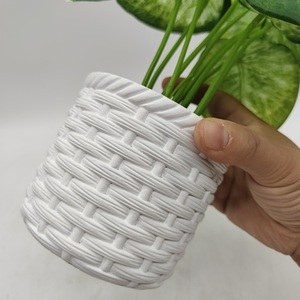 Ensemble de petits pots artificiels en céramique émaillée de style européen avec mini plantes en pot pour la décoration de sol de jardin de table de bureau de <span class=keywords><strong>maison</strong></span> - Product Image 3