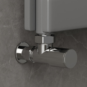 IVANCI Moderne <span class=keywords><strong>Intégré</strong></span> Rond Droit <span class=keywords><strong>Radiateur</strong></span> Vannes Rail Chrome pour La Maison Chauffage Central Serviette Systèmes De Chauffage Au Sol Pièces - Product Image 6