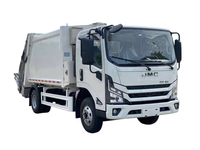 Compacteur de déchets diesel manuel JAC 4X2 6 m³ |   Véhicule de collecte des déchets urbains