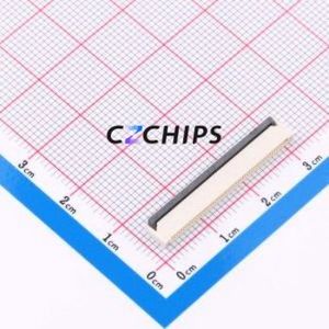 CAX-AFC24-54XIB-H2.0 FFC/FPC Connector SMD,P=0.5mm,Connector Flip Cover Type Double Side Contact / Top Bottom Contact 54P 0.5mm - Product Image 1