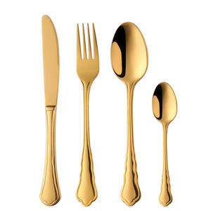 <span class=keywords><strong>Luna</strong></span> cuchillo 24ชิ้น juego <span class=keywords><strong>de</strong></span> cubiertos กีตาร์แจ๊ส dubarry ช้อนส้อมชุดเครื่องใช้บนโต๊ะอาหาร - Product Image 4