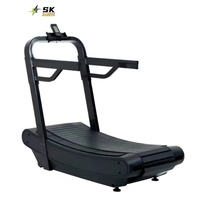 SK Commercial Fitness Tapis de course auto-généré en ABS non motorisé Conception incurvée pour un usage domestique