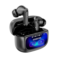 Écouteurs intra-auriculaires TWS Y131 avec écran tactile couleur LCD, réduction de bruit ENC, écouteurs stéréo HiFi sans fil, casque de jeu K13 A9 Pro
