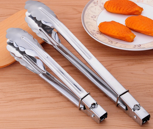 Pince de cuisine pour barbecue en acier inoxydable avec clip de verrouillage - Product Image 6