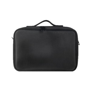 Oxford Cloth <b>Makeup</b> Tote <b>Bag</b> Black Zipper Closure Portable Cosmetic Case For Beauty <b>Professionals</b> With Soft Handle - Product Image 5