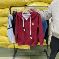 Lots de sweats à capuche d'occasion en gros, sweats à capuche mixtes de seconde main pour la revente