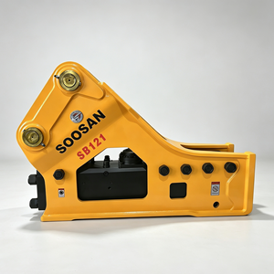 Casse-roche hydraulique silencieux de type latéral SB121 avec moteur pour la démolition de roches, pour excavatrice de 28 à 35 tonnes - Product Image 1