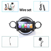 Écran tactile Horizontal 9 pouces Android GPS Navigation tableau de bord Auto voiture vidéo Radio lecteur multimédia pour BMW Mini Cooper 2007-2014