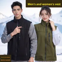 Gilet chauffant OEM pour homme, décontracté, automne, USB, thermique, coupe-vent, polyester/coton, extérieur, fermeture éclair, pour la chasse