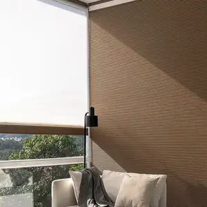 O-shape window cover blackout fabric for blinds cellular shade fabric