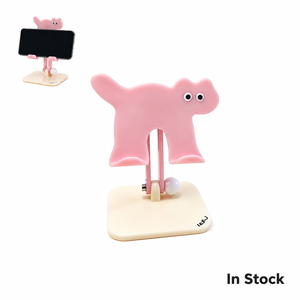 OEM Wholesale Standing cat ipad Stand Thick Anti-yellow Acrylic Foldable Anti-tipping Tablet Stand for Desktop Office - Product Image 1