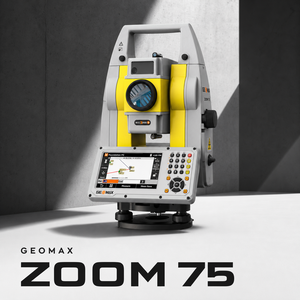 Estación Total Robótica GEOMAX ZOOM75 con Precisión Angular de 1'' y Apuntamiento Automático, Instrumento de Topografía CE7.0 - Product Image 2