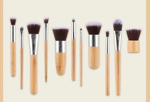 <span class=keywords><strong>ชุด</strong></span>แปรงแต่งหน้าด้ามไม้ไผ่ธรรมชาติแบบพกพา11ชิ้นพร้อมถุงหูรูดเป็นมิตรต่อสิ่งแวดล้อม - Product Image 6