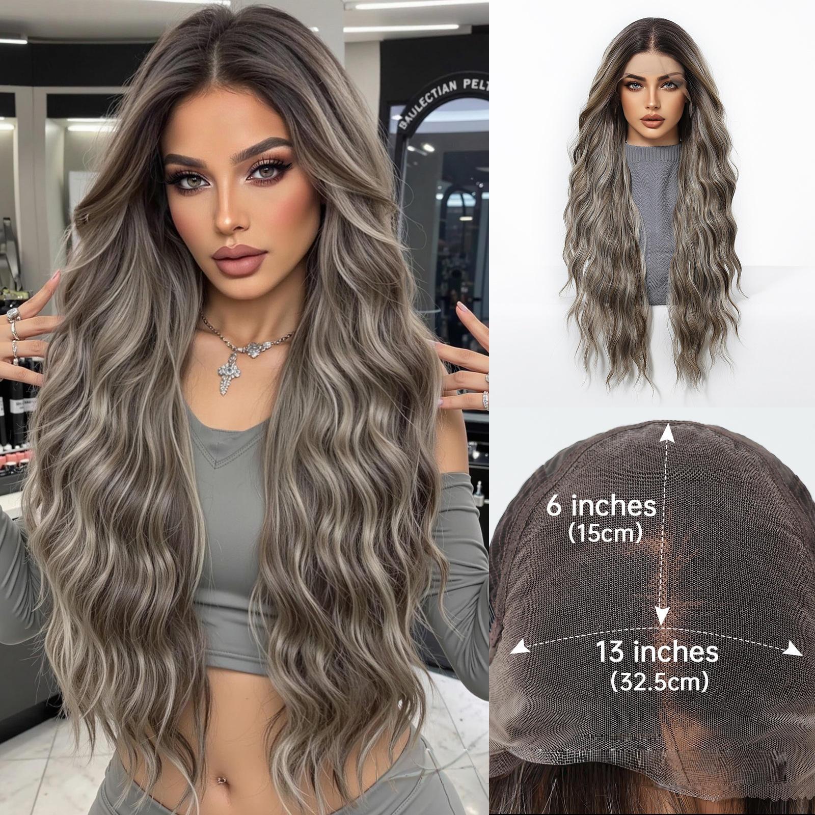 28inch gradient dark gray