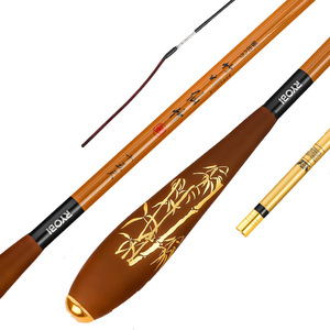 Canne à pêche télescopique Ryobi style bambou 3,5 m ultra légère ultra rigide pour carpe crucian, canne à pêche taïwanaise - Product Image 1