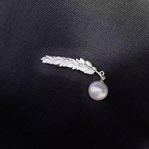 31327 Accesorios de Perlas DIY, Base para Colgante de Plata S925 con Cuentas Redondas de 9-13 mm, Fornituras para Joyería, Tipo Espaciadores - Product Image 4