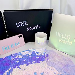 Etiqueta Adhesiva Decorativa para Botellas de Perfume, Alfabeto DIY, Letras de Vinilo, Coloridas, Impermeables, con Diseño de Ensueño - Product Image 3
