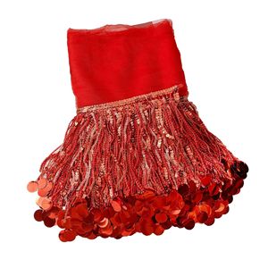 Eco-Friendly <strong>Sequins</strong> <strong>Lace</strong> Tassel Fringe <strong>Trim</strong> Mesh Multi-color Wedding Dress Sexy Decoration for Garments - Product Image 1