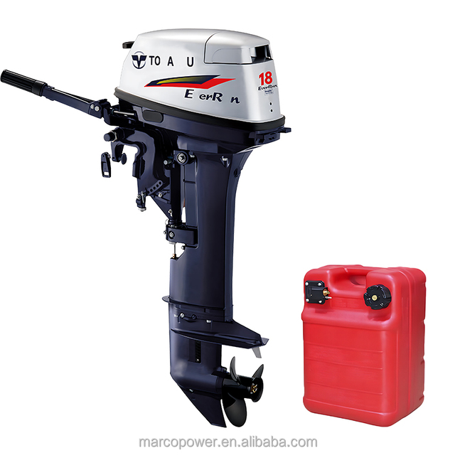 China Made 18hp Outboard Motor MX18 Similar to Tohatsu 2 Stroke Design Same Power Output for Boat Marine Fishing Engine