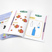 Cuaderno de Actividades Preescolares para Niños A5 con Encuadernación Perfecta, Libro de Ejercicios Educativos para Jardín de Infancia, Impresión Offset Personalizada OEM ODM