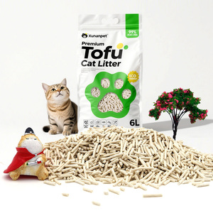 <span class=keywords><strong>Arena</strong></span> para Gatos <span class=keywords><strong>de</strong></span> Fábrica, 6L, Fuerte Aglomeración, Desodorización, Forma <span class=keywords><strong>de</strong></span> Tira, <span class=keywords><strong>Arena</strong></span> para Gatos <span class=keywords><strong>de</strong></span> Tofu Desechable por el Inodoro - Product Image 1