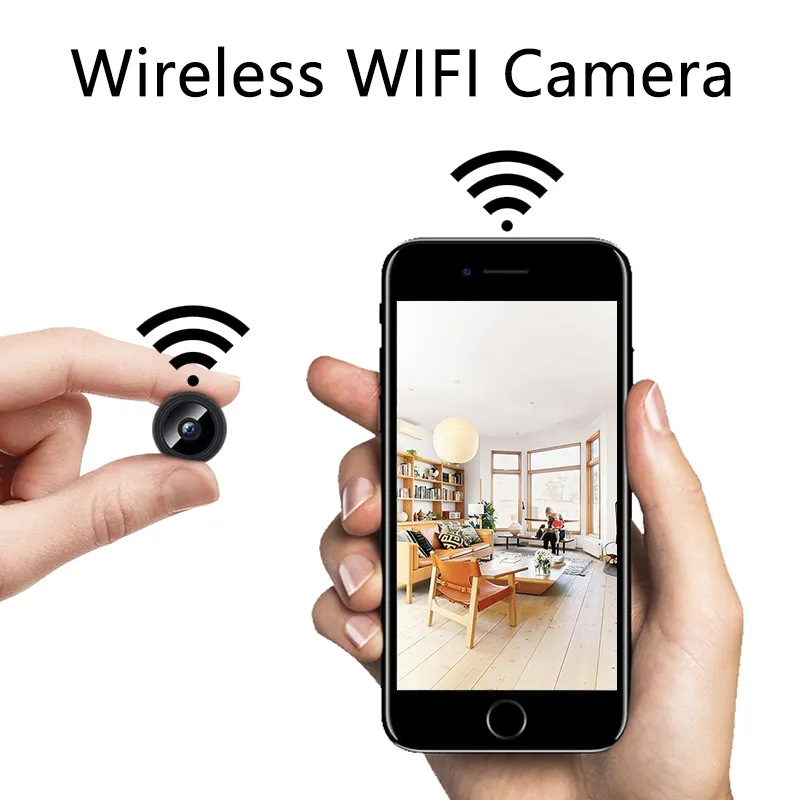 1080p Smart Small Home Infrared Night Vision Full HD Video Wifi Ip Motion Detection Micro Wireless Security Cctv Dv Mini Camera
