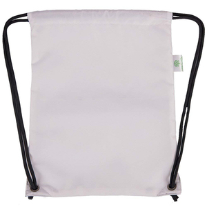 Nhà cung cấp Trung Quốc của 3 oz bông dây kéo phòng tập thể dục Ba lô thăng hoa Polyester Vải Du Lịch và mua sắm túi với biểu tượng tùy chỉnh - Product Image 3