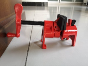 3/4 inch nhiệm vụ nặng nề <span class=keywords><strong>h</strong></span> loại Chế biến gỗ Ống kẹp gỗ dán Ống kẹp thép dễ uốn sắt Ống kẹp với pad - Product Image 3