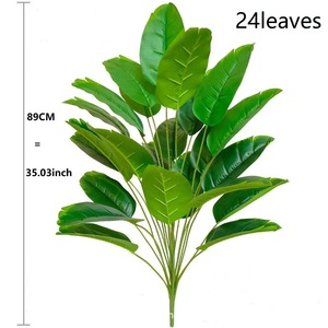 Plante artificielle de palmier Areca vert, feuilles en fer, en pot, pour décoration de salon, modèle 600012, mariage - Product Image 4