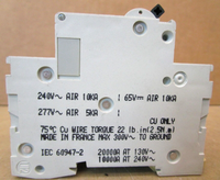 Disjoncteur PLC B13a B8a Multi 9 C60 47401hm pour produit sous garantie