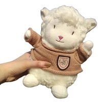 Qualité supérieure quantité minimale de commande bas boîte-cadeau mignon PP coton blanc mouton griffe machine dessin animé Durable inodore 8 pouces jouets en peluche