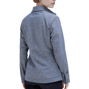 Bloqueador solar Ropa de mujer Cool a prueba de rayos UV Slim-Fit Cuello de pie Chaqueta corta Seda de hielo Ropa de protección solar Chaqueta de yoga - Product Image 3