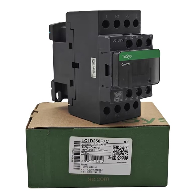 Schneider Brand New Original Tesys Deca Series Ac Contactor 4P 4 Pole 110V Lc1D LC1D258F7C Contactor