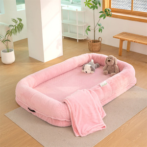 <span class=keywords><strong>Sofa</strong></span> tempat tidur kain lepas pasang, dapat dicuci, ukuran ekstra besar untuk anjing raksasa dan orang yang malas, bentuk persegi panjang. - Product Image 6