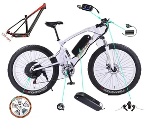 Fournisseur professionnel 48v 1000w kit de conversion de vélo électrique avec batterie au lithium en option kit ebike