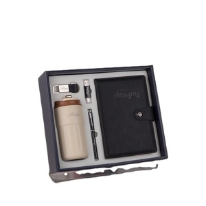 2025 Luxury Corporate Notebook Gift Set with Pen - Premium Leather Executive Diary & Business Accessories