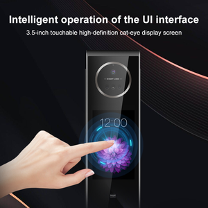 Hongtu CNC kim loại khắc Thông Minh Kỹ thuật số khóa mật khẩu Palm tĩnh mạch Mặt dấu vân tay thẻ nhớ cho thép thông qua/Wi-Fi/App - Product Image 5