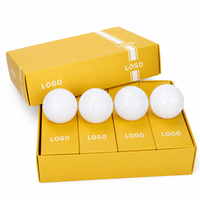 Balles de golf personnalisées avec logo, 3 pièces, lot de 12, boîte cadeau dorée, revêtement Surlyn, vente en gros, fournisseur direct d'usine