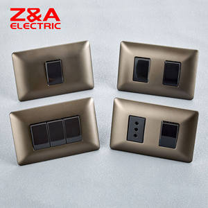 AM serie americano e italia Standard interruttore a parete elettrico e presa per <span class=keywords><strong>uso</strong></span> familiare o commerciale - Product Image 5