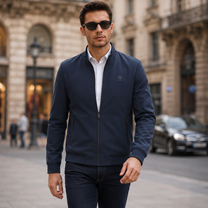 Vestes pour hommes RCX personnalisées, décontractées, coupe-vent, écologiques, respirantes, matelassées, à col montant, tendance, chaudes, classiques, amples, de luxe - Product Image 3
