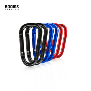 Bùng Nổ câu cá đa Sử dụng hợp kim nhôm Carabiner Keychain Clip cắm trại ngoài trời leo núi <span class=keywords><strong>snap</strong></span> clip khóa Khóa Móc Carabiner - Product Image 1