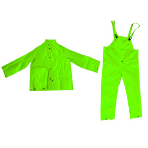 Combinaison de <span class=keywords><strong>pluie</strong></span> RainRider pour hommes femmes Leathercraft Rain Gear Heavy Duty 3-Piece Commercial Rain Jacket with Bib Pants Overall - Product Image 5