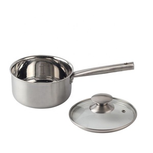 Hot Sell New Design Non-stick <b>Pan</b> Cookware <b>Set</b> 3-Ply Stainless Steel Sauce <b>Pan</b> with Lid - Product Image 2